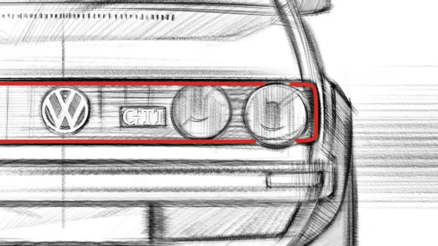 Kutil si postavil vlastní robotickou sekačku, vypadá jako VW Golf