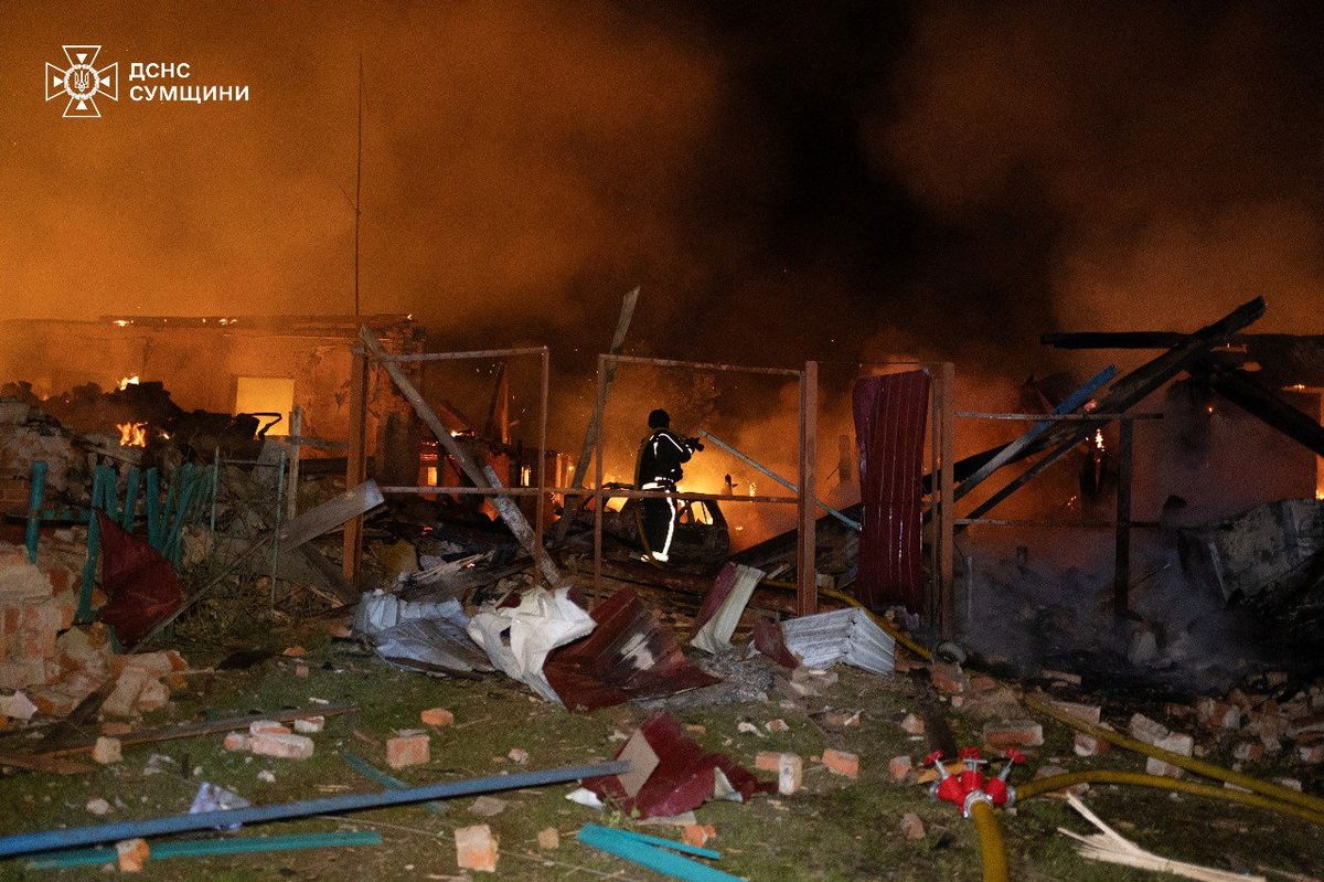 Každou hodinu deset dronů. Rusko podniklo na město Sumy rozsáhlý útok