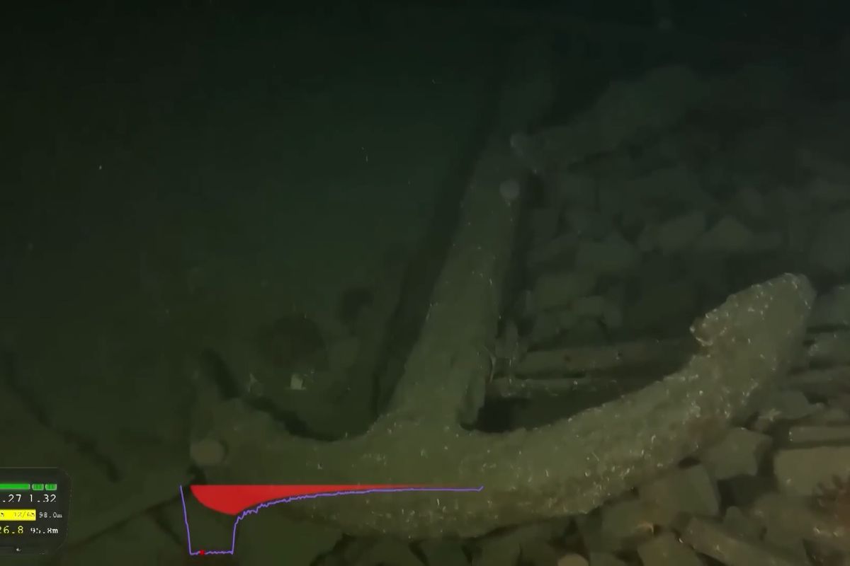 Po 156 letech nalezená stopa. Potápěč možná objevil ztracený parník SS The Greek