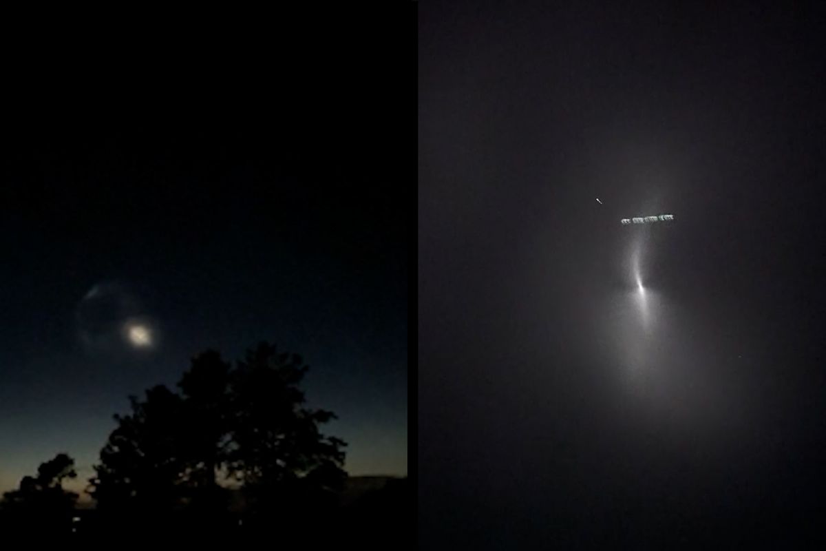 Žádné UFO, ale Musk. Nad Irskem se objevil podivný útvar