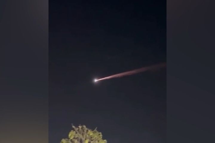 Vesmírný odpad prozářil oblohu nad Brazílií