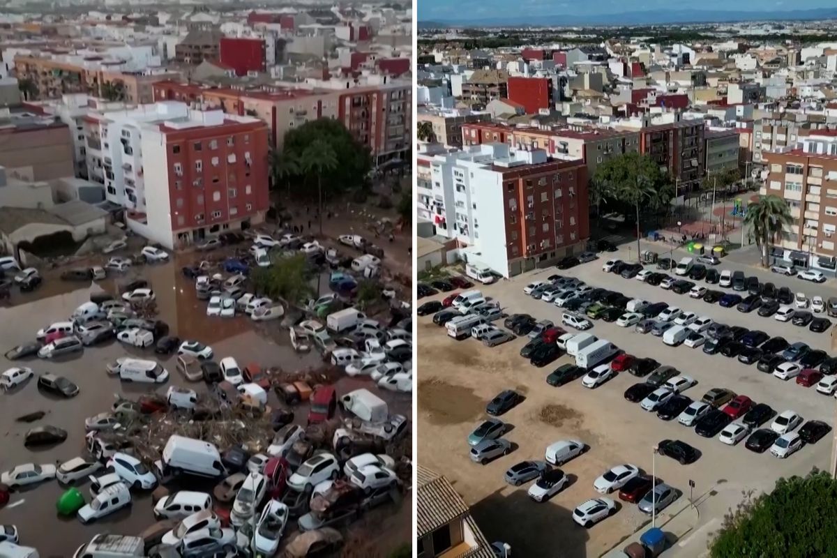 Rok od povodní ve Valencii: lidé stále protestují, regionální lídr rezignoval