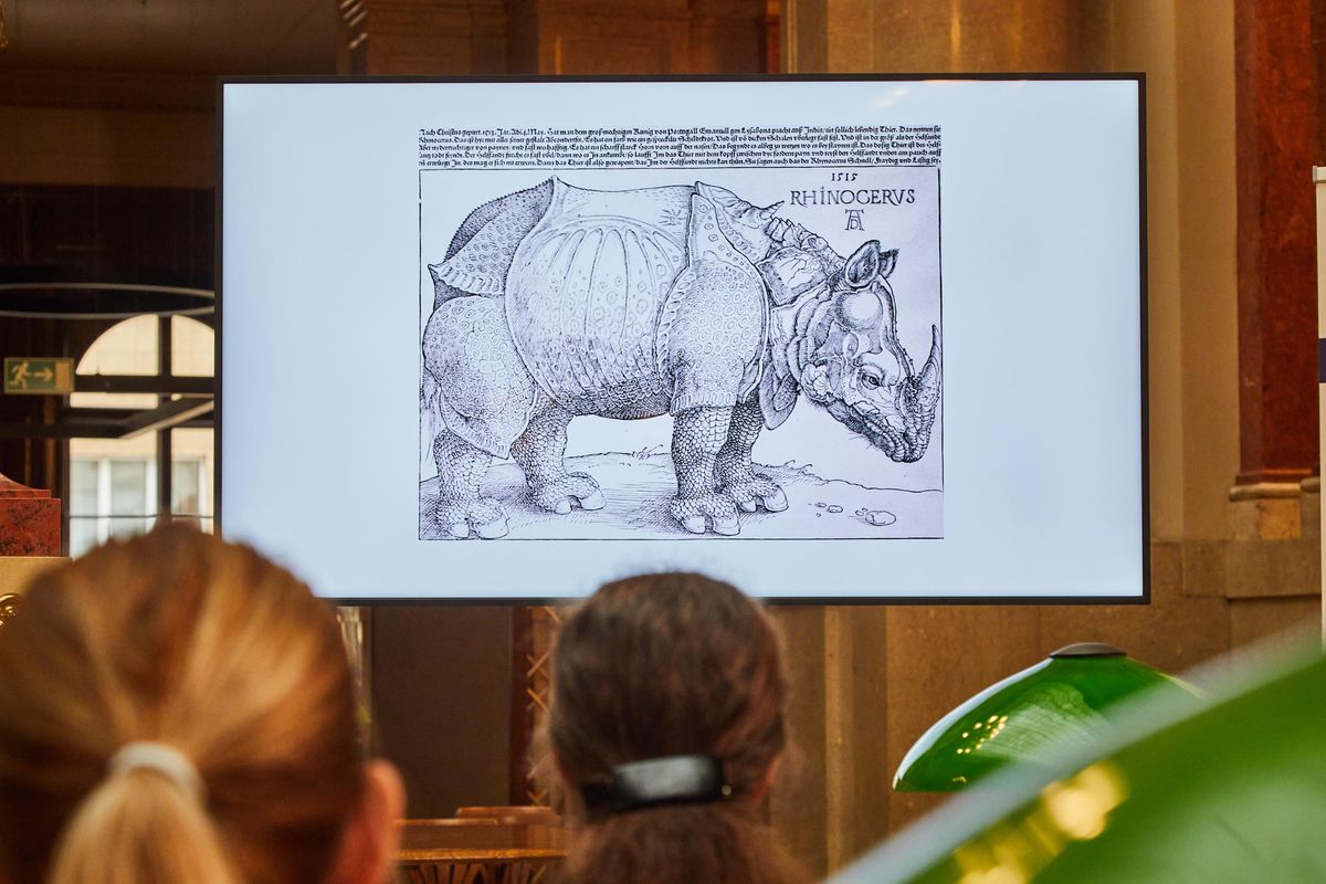 Akademie věd má vzácné první vydání Dürrerova Nosorožce z 16. století