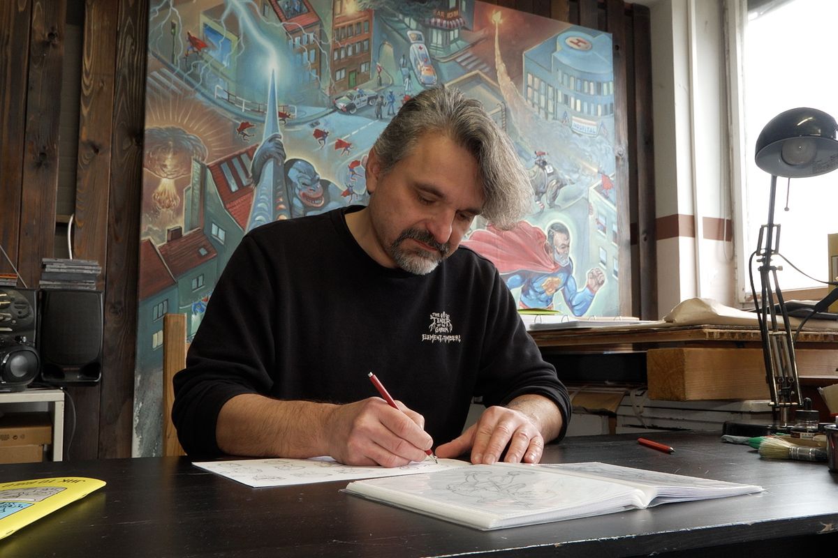 Od plátna k animaci. Jak Karel Jerie oživil Rychlé šípy pro dnešní děti