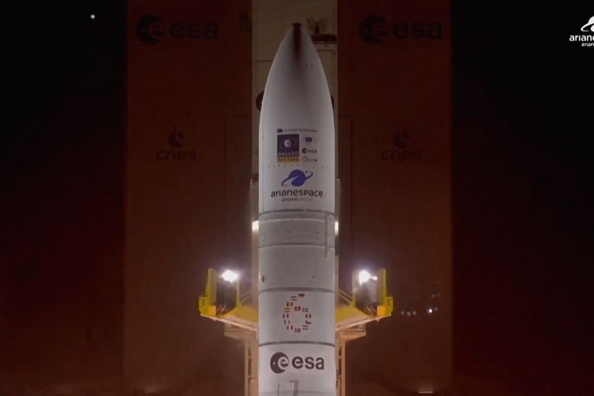 Raketa Ariane 6 dopravila na oběžnou dráhu dvě nové družice systému Galileo