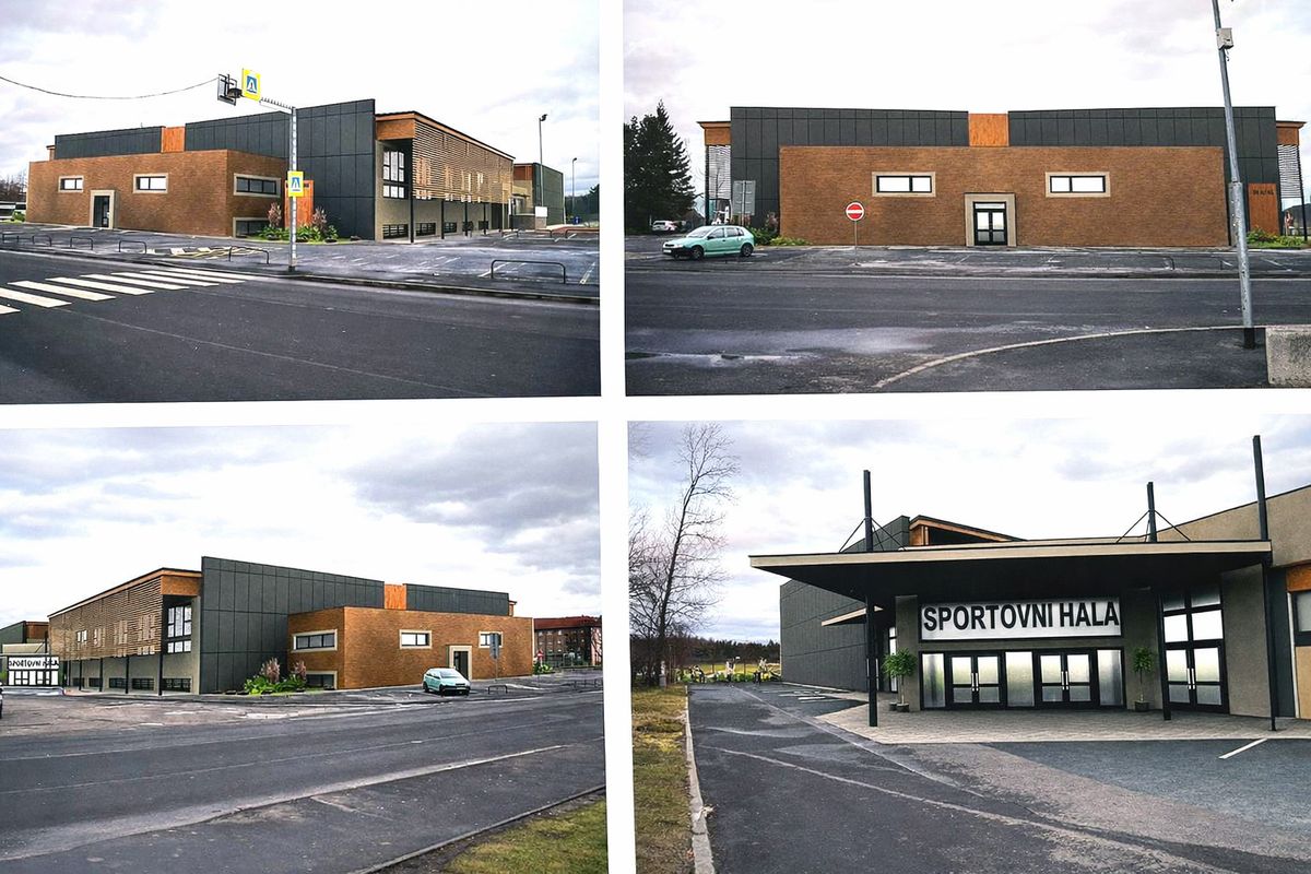 Kraj zadal projekt za miliony, pozemky ale nevykoupil. Teď chce sportovní halu v Sokolově stopnout
