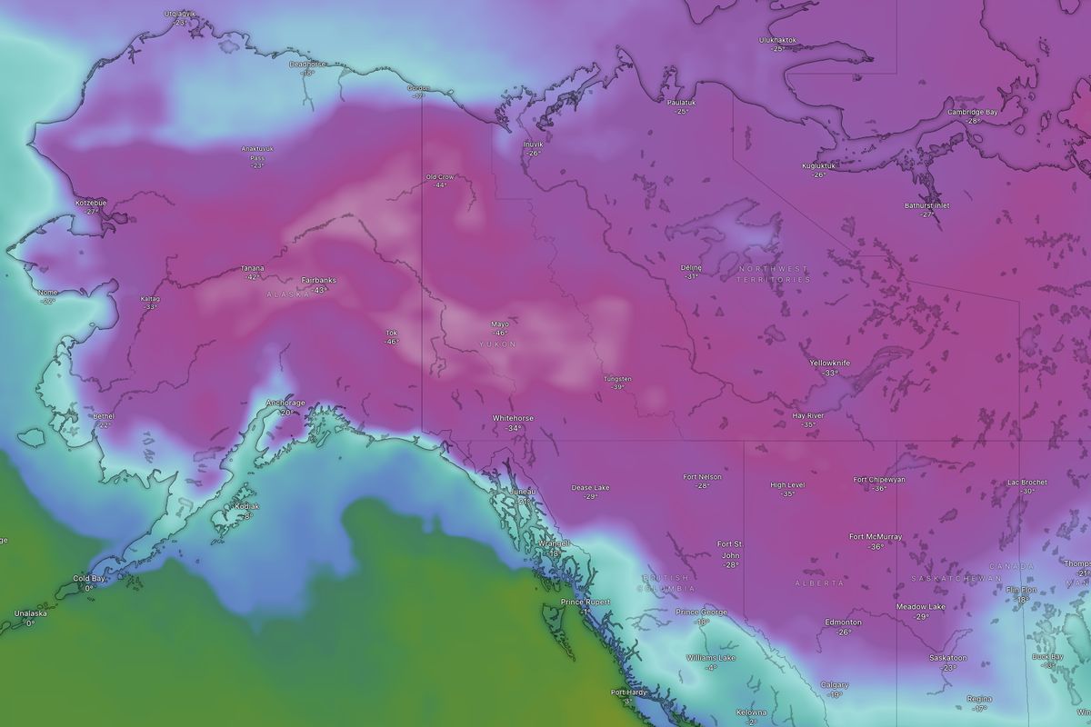 V Kanadě naměřili −53 °C. Touto dobou poprvé za 30 let, mrazy se šíří k jihu