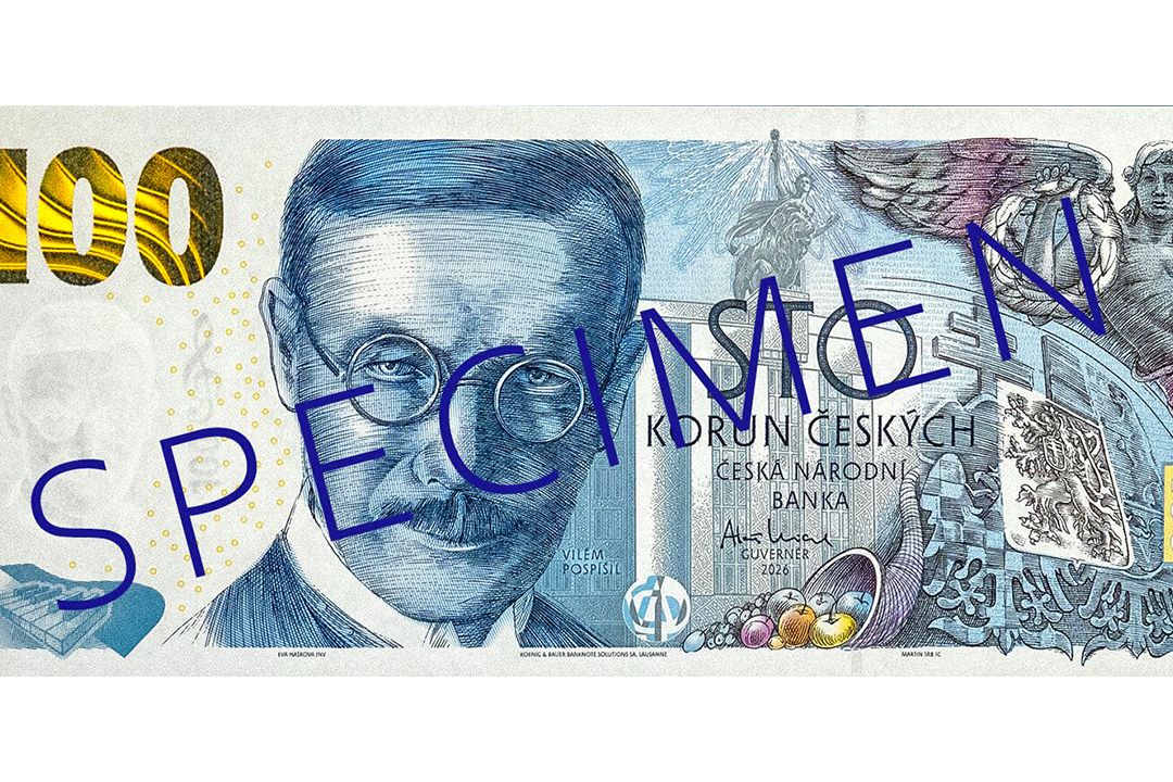 ČNB vydala pamětní stokorunu k výročí svého vzniku