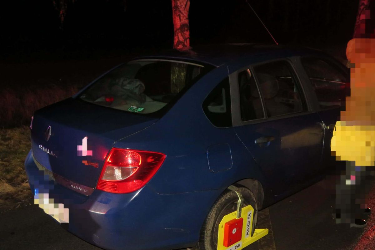 Opilou řidičku s dětmi v autě v Domažlicích zastavili hned dvakrát, nadýchala přes dvě promile
