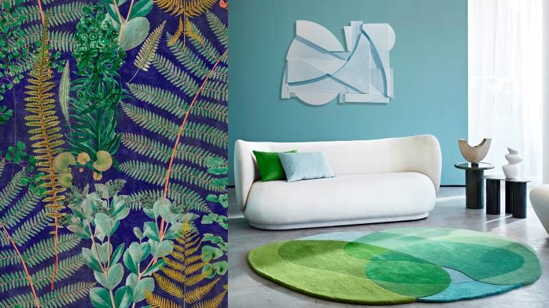 Zelená a modrá pro blázna je dobrá? V interiérovém designu to už dávno neplatí