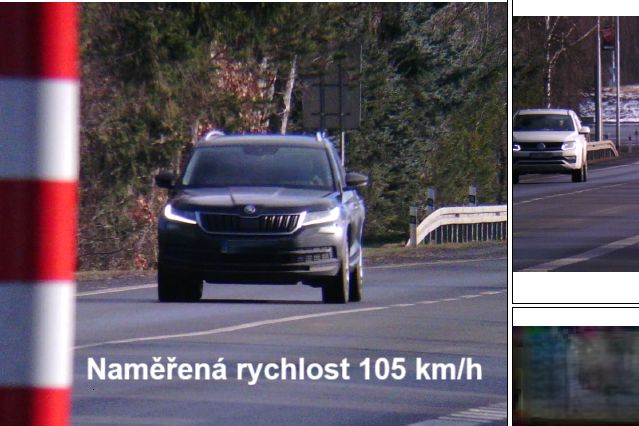 Chtěla jsem vyzkoušet brzdy, omlouvala 105 km/h v obci řidička na Zlínsku. Domů musela po svých