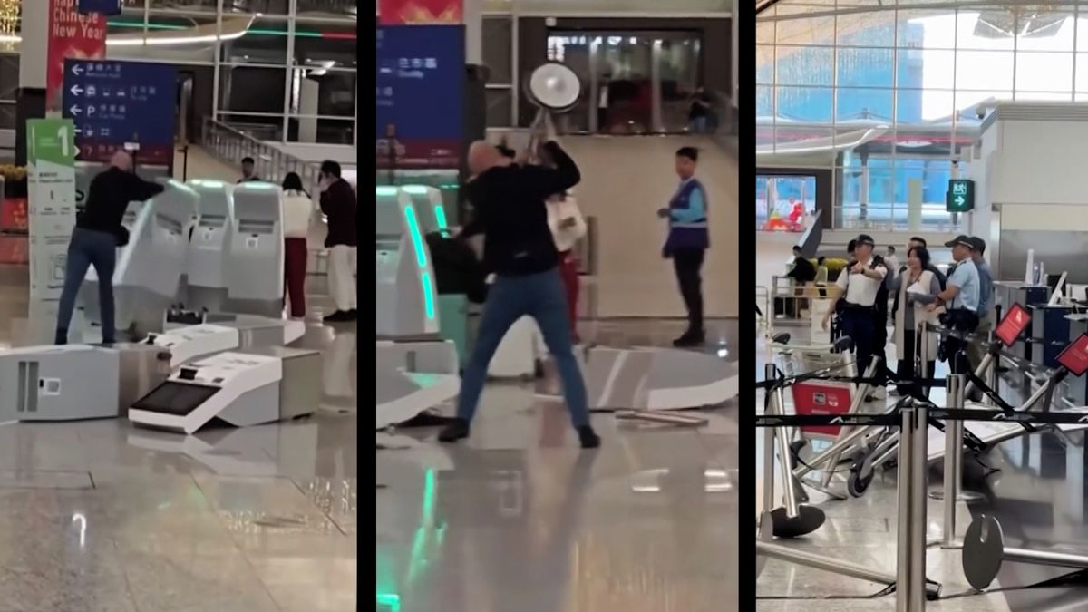 Britský turista s viagrou zběsile řádil na letišti v Hongkongu