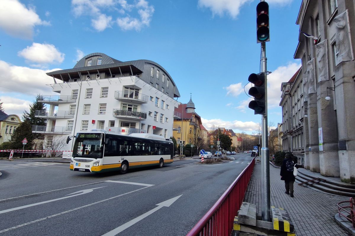 Dopravu v Liberci ochromí roční uzavírka Jablonecké ulice v centru města
