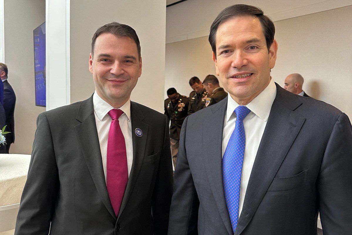 Macinka se na zasedání Rady míru potkal s Rubiem