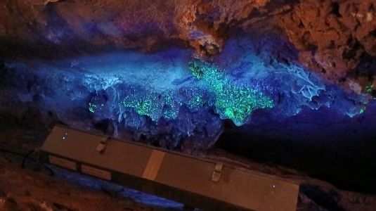 Koněpruské jeskyně už jsou otevřené a lákají na osvícené minerály