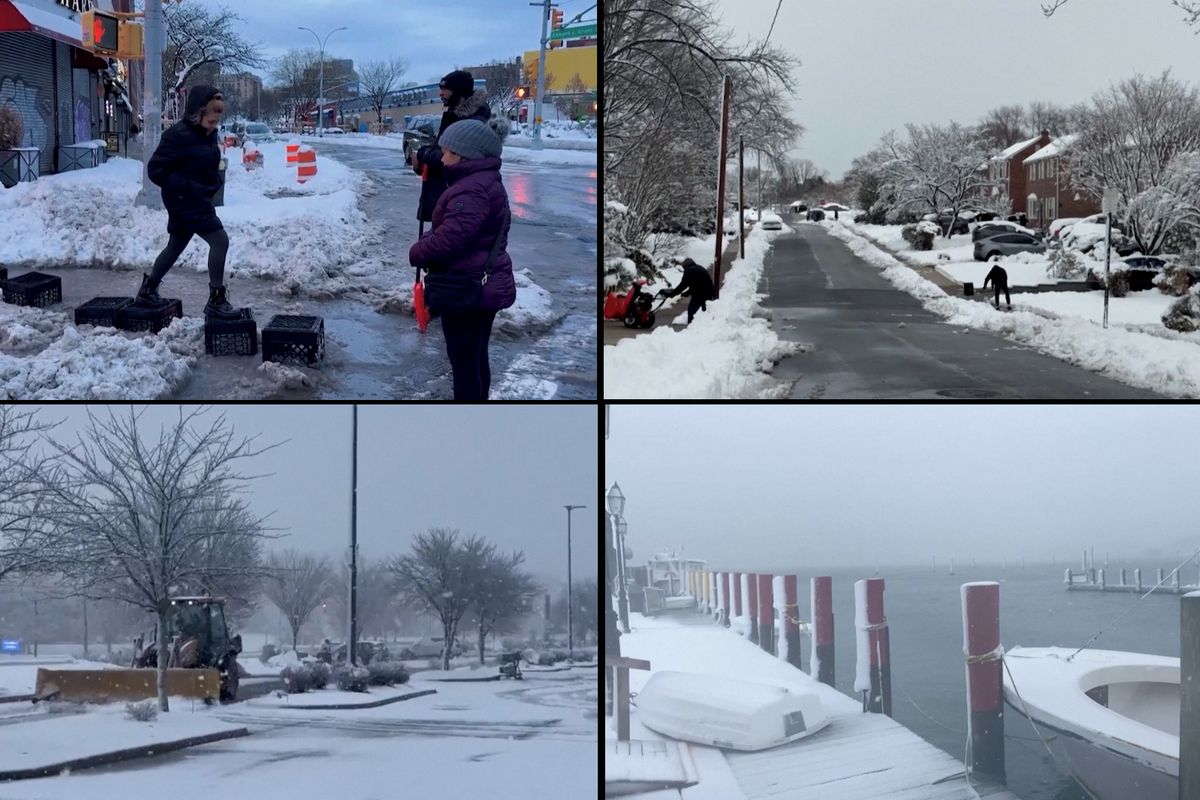 V USA napadl rekordní metr sněhu za den