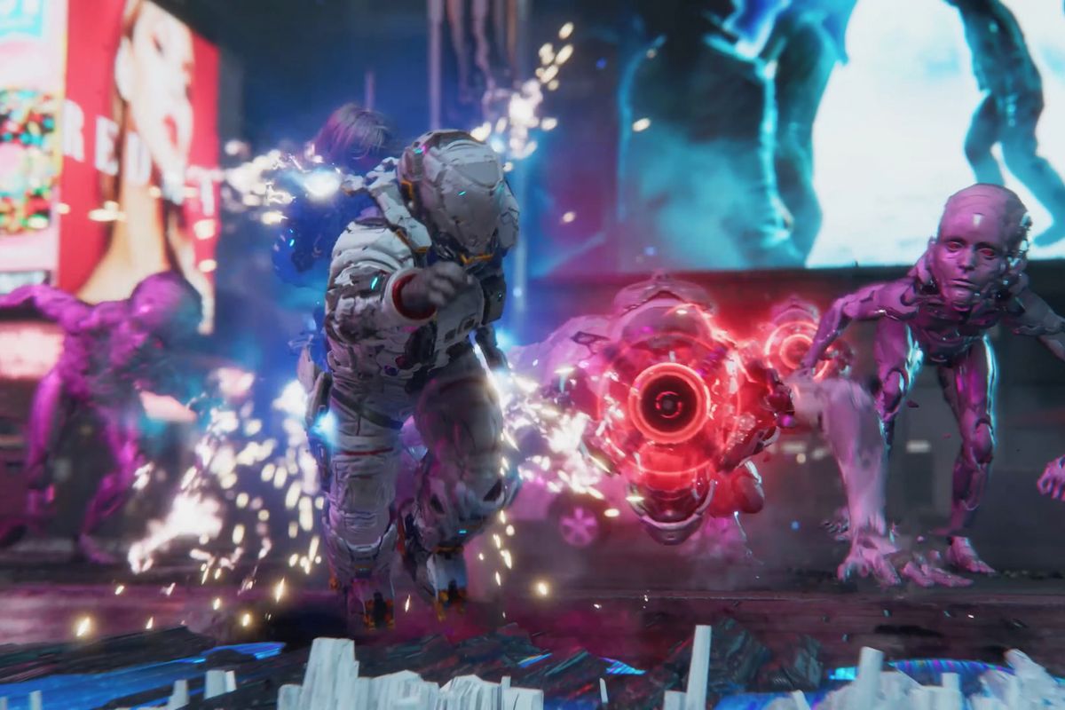 Hra Pragmata kombinuje střelbu a hackování