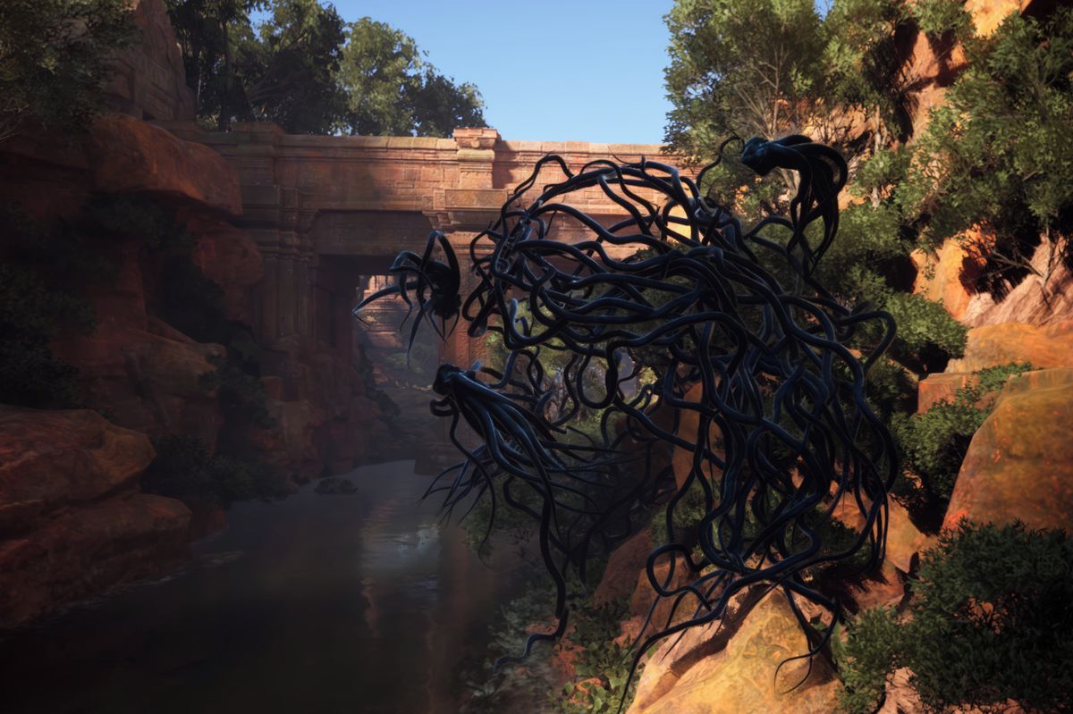 V Galerii Rudolfinum vypráví indický umělec svoji mytologii prostřednictvím videoher