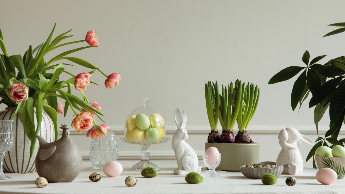 Velikonoční dekorace pro moderní domov. Prim hrají přírodní materiály