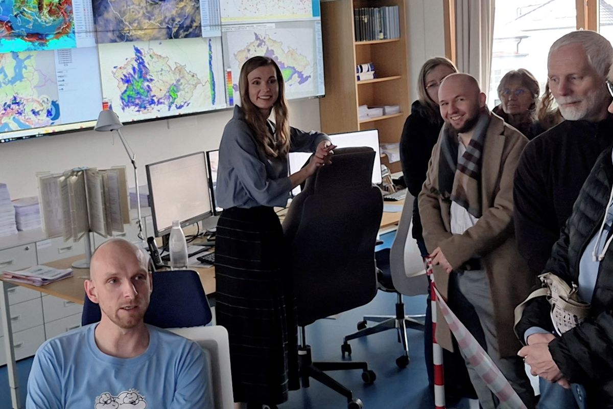 Meteorologové předvedli pokusy i metody, jak se předpovídá počasí