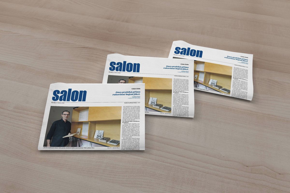 Vychází nový Salon: Esej o českém klidu ve víru krizí, rozhovor se spisovatelem Ladislavem Šerým i bilance loňské prózy