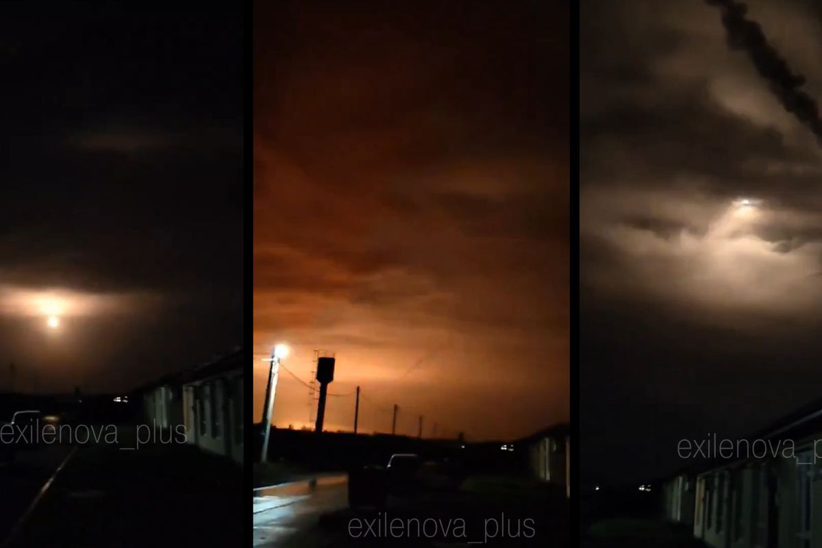 Ukrajina podnikla masivní útok na ruský Taganrog