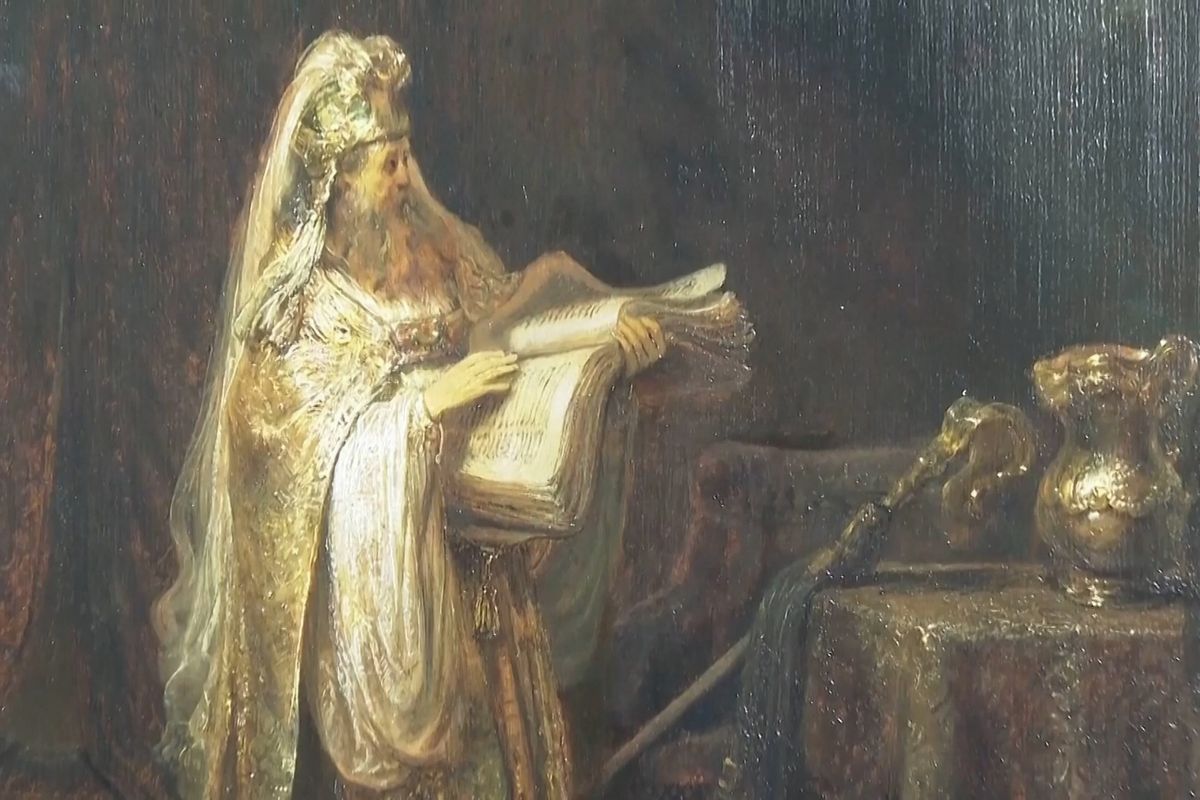 Dosud falešný, nyní pravý. Majitel netušil, že má doma vzácný obraz od Rembrandta