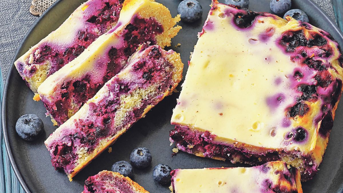 Recept na finský borůvkový koláč
