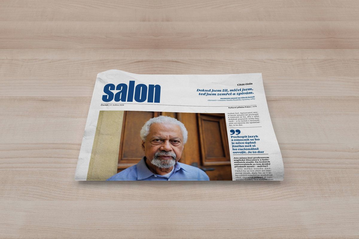 Vychází nový Salon: Rozhovor s nobelistou Abdulrazakem Gurnahem, nový román Marka Šindelky i vizuální sterilita našich měst