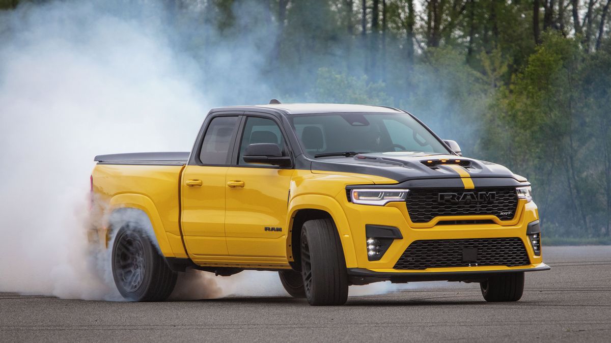 Ram proměnil obří pick-up ve sporťák. Říkají mu Rumble Bee