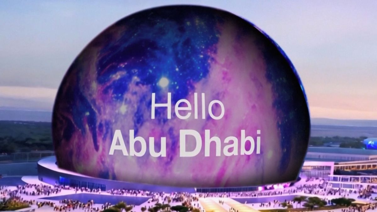 Futuristická architektura v emirátech: Abú Zabí staví repliku slavné Sphere z Las Vegas