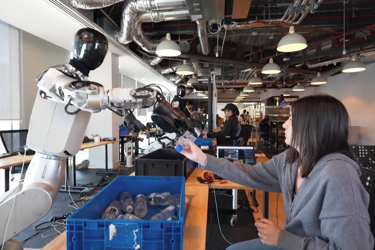 Startup vytváří AI „mozky“ pro humanoidní roboty