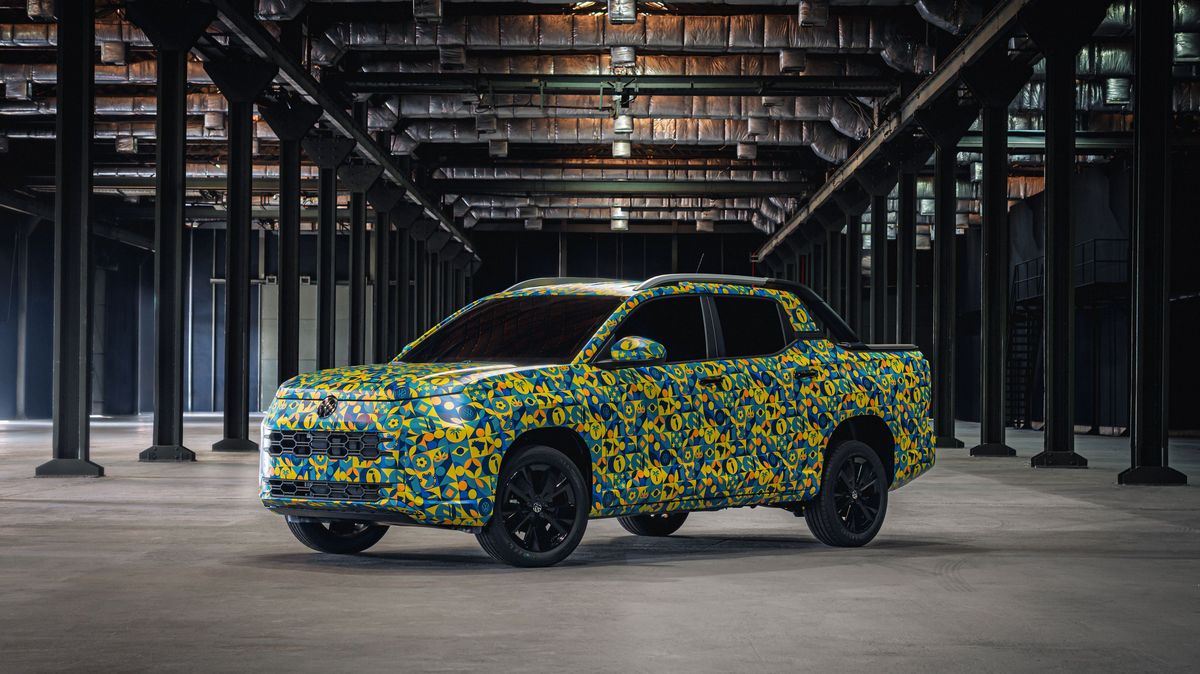 Volkswagen poodhaluje svůj nový pick-up, má stylové maskování