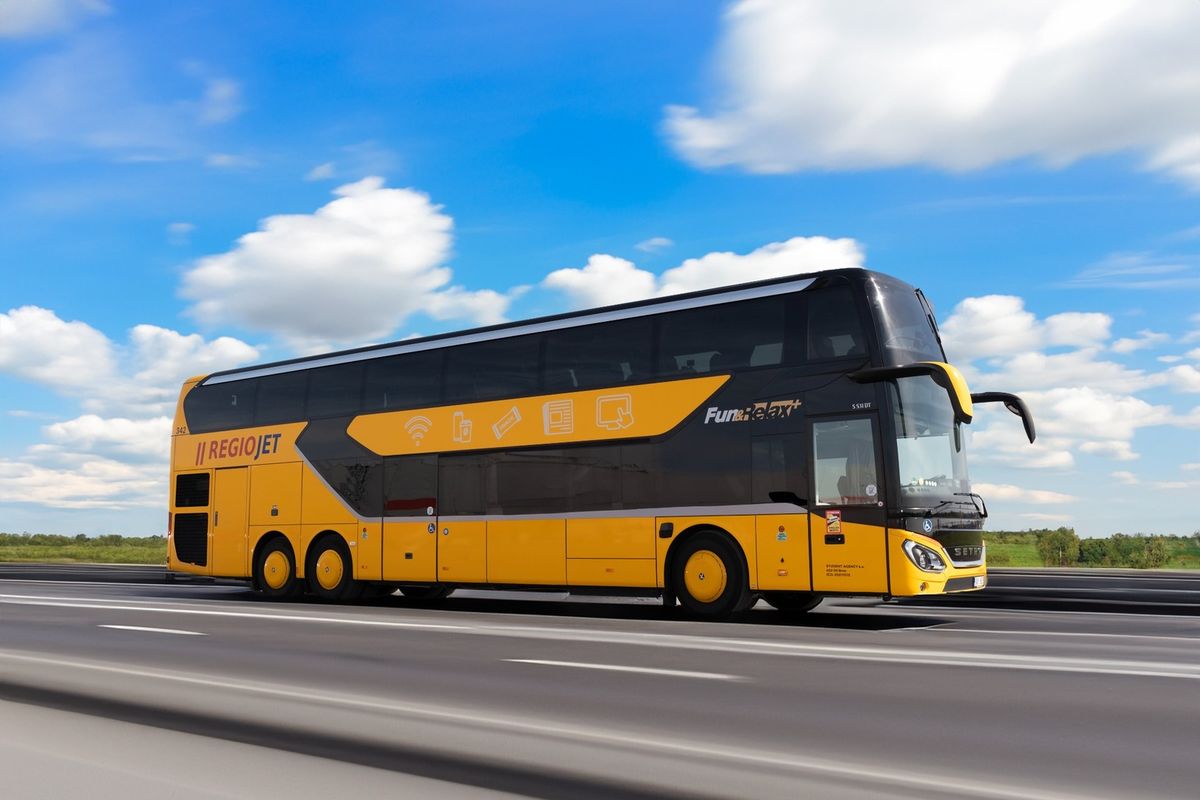 Autobusy RegioJet budou v létě jezdit do Splitu a Crikvenice
