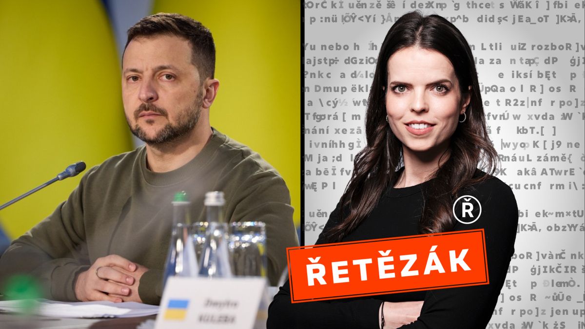 Zelenskyj obětí umělé inteligence. Kradený obraz se ve falešné reportáži objevil za jeho zády