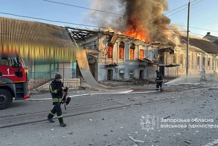 Ruské drony zabily tři členy jedné rodiny