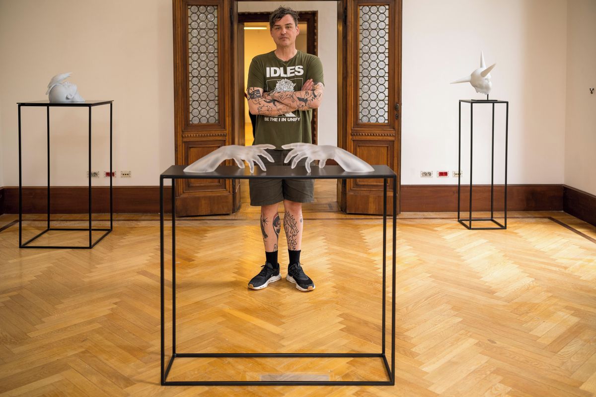 Luxusní umění v luxusních palácích. V Benátkách vystavují Martin Janecký a Richard Štipl
