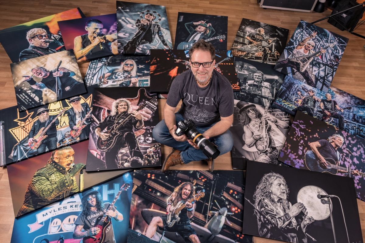 Jaromír „Zajda“ Zajíček žije svůj rockový sen. Teď má první výstavu fotografií