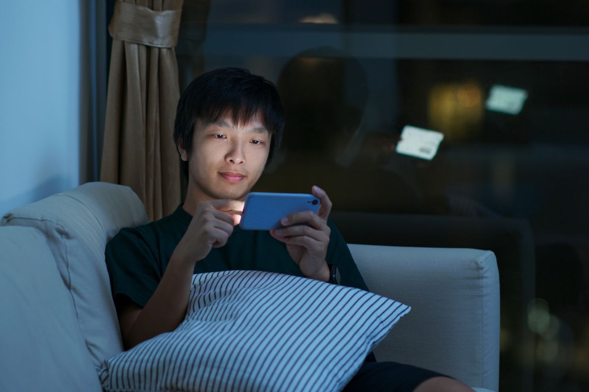 Mladí Jihokorejci relaxují u aplikací, které vlastně nic nedělají