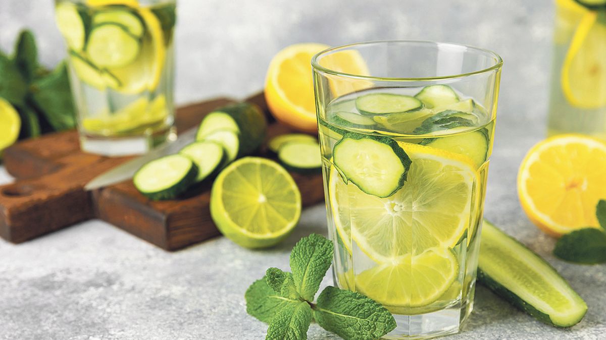 Recept na okurkovou limonádu s tonikem
