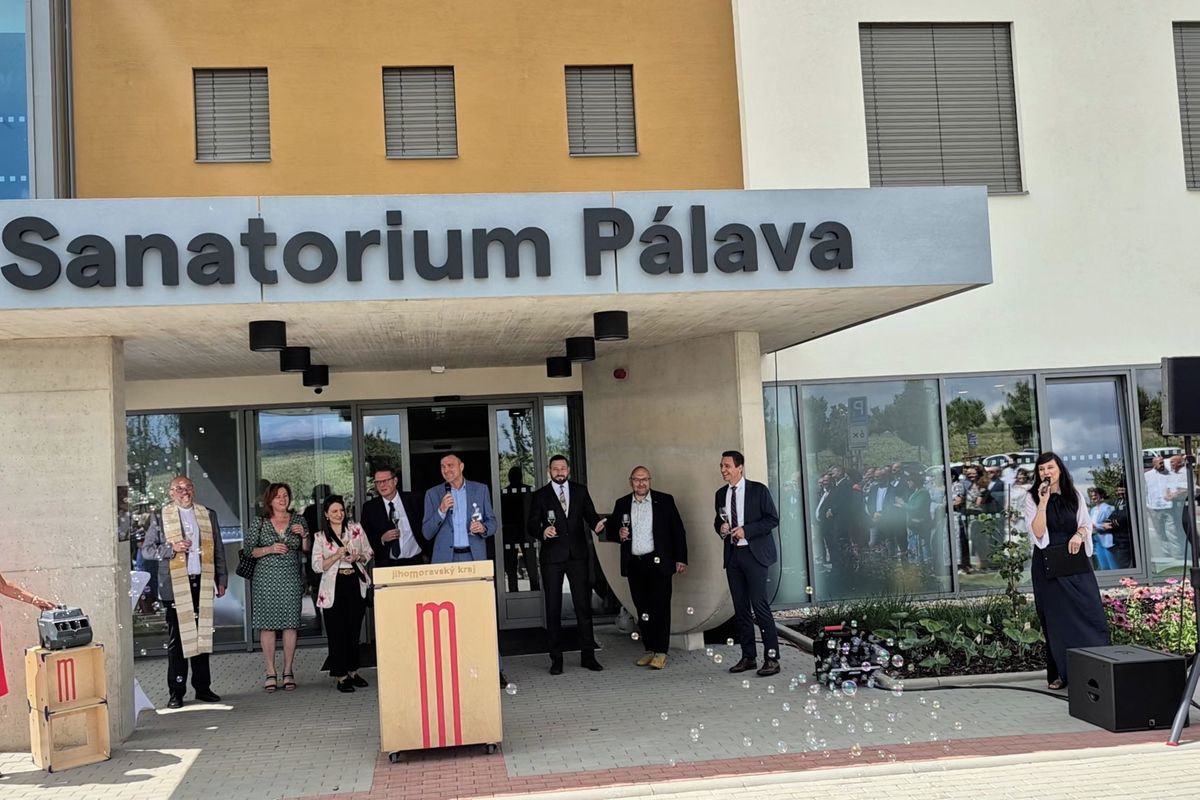Pod Pálavou bylo otevřeno nové sanatorium, pacienty se pokusí rozhýbat a vrátit do života