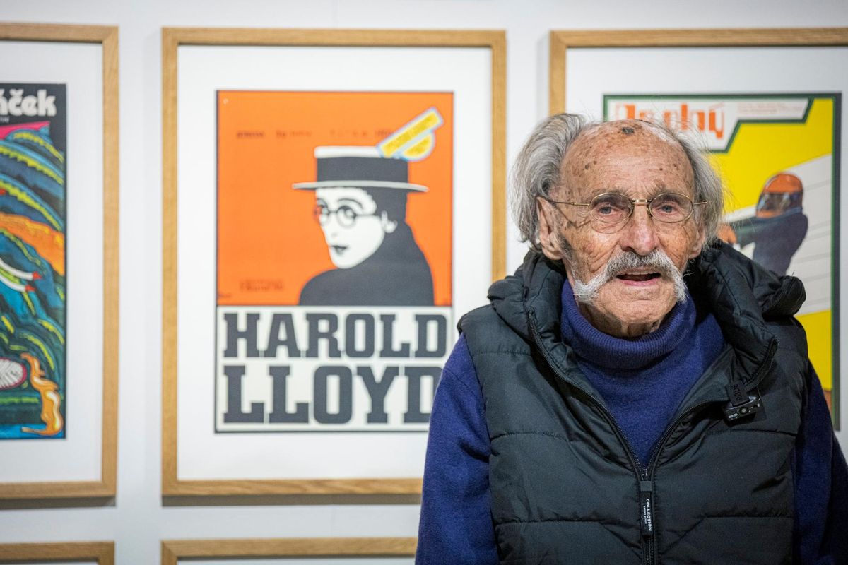 Zemřel Vratislav Hlavatý, autor slavných filmových plakátů