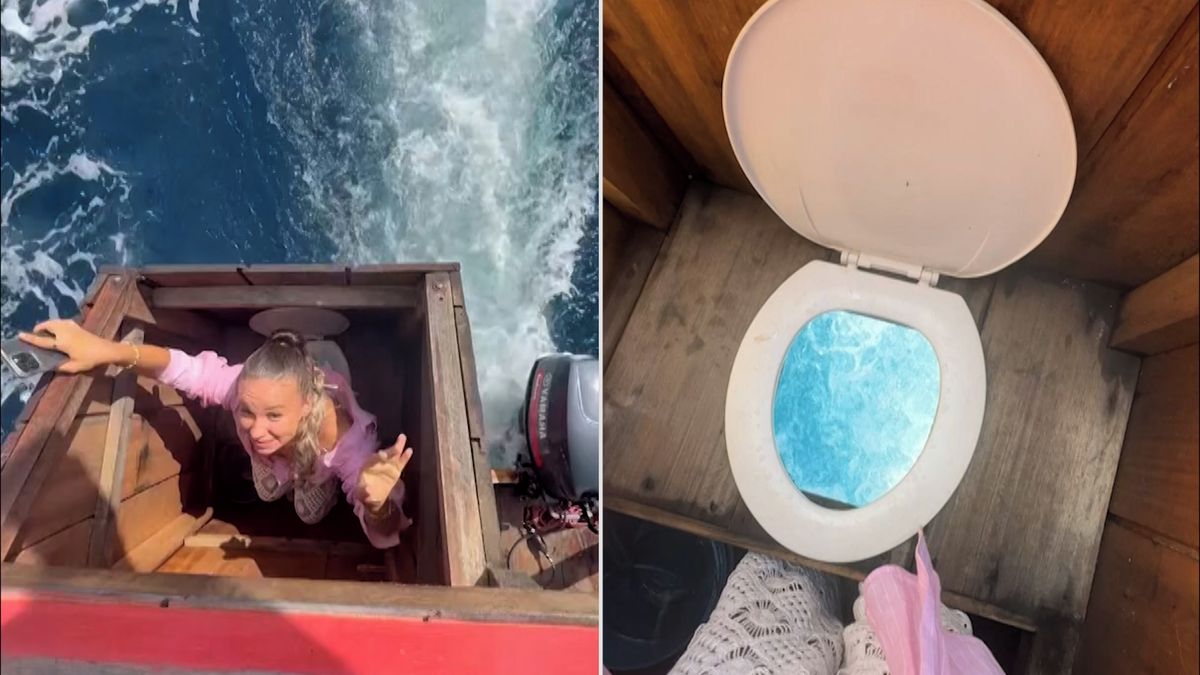 Turistku šokovala toaleta v ostrovním ráji. Pod mísou bylo jen moře