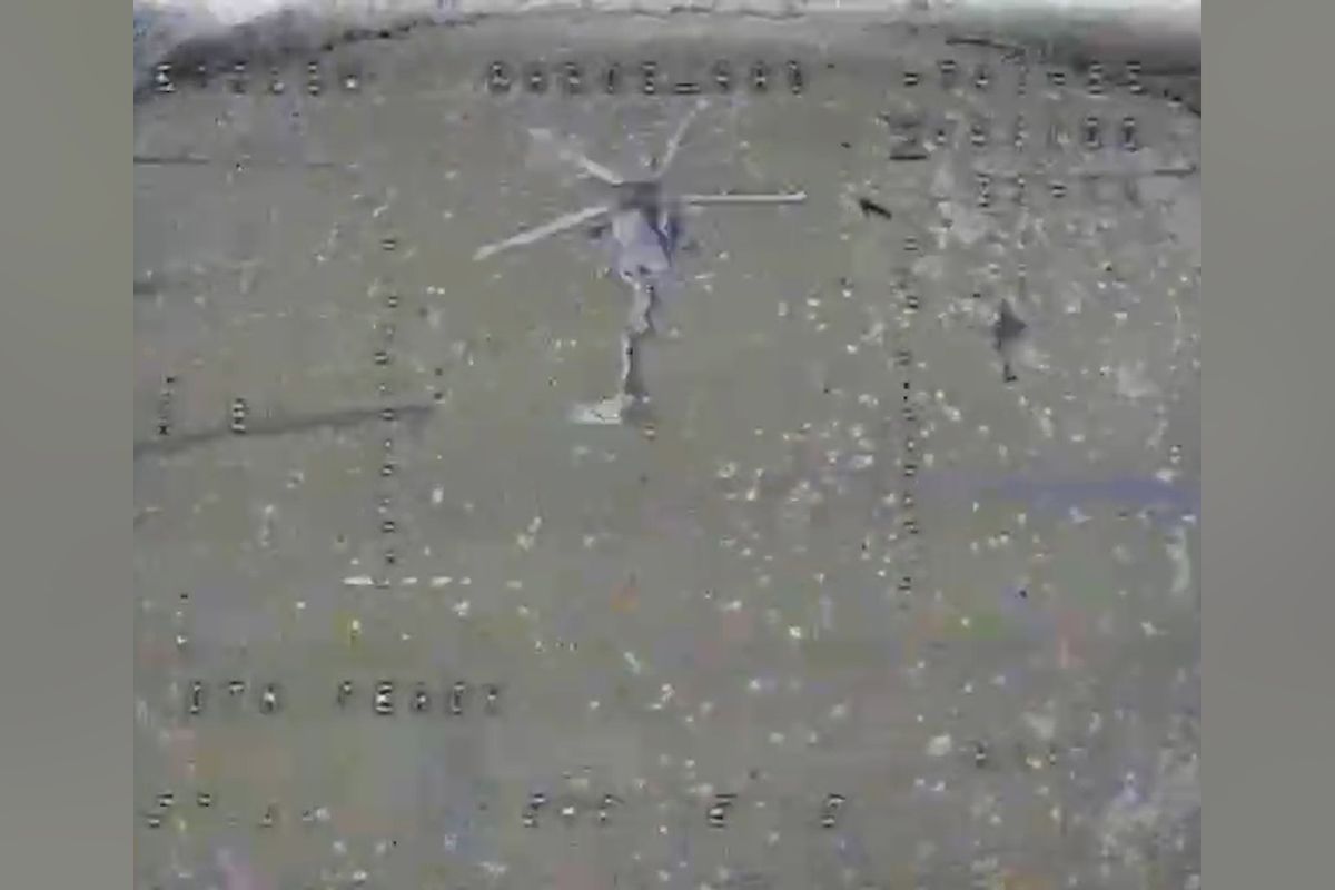 Ukrajinci v Rusku sestřelili bitevní vrtulník Mi-28