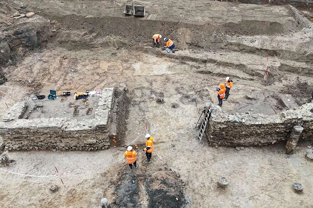 Pod nizozemským městem ležel rozsáhlý lázeňský areál z dob antického Říma