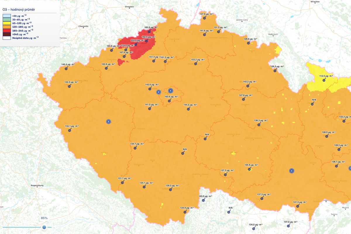 V Ústeckém kraji vyhlásili smogovou situaci