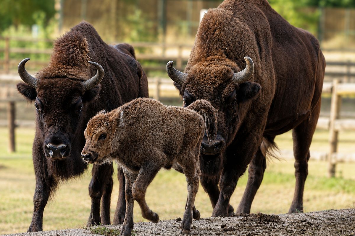 Plzeňská zoo se rozrostla o mládě zubra evropského. Dostalo jméno Onzu