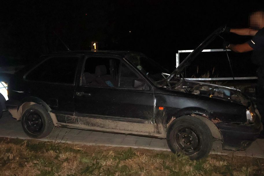 Policista na Plzeňsku vylekal zdrogovaného řidiče, který ujížděl ve volkswagenu s falešnou značkou