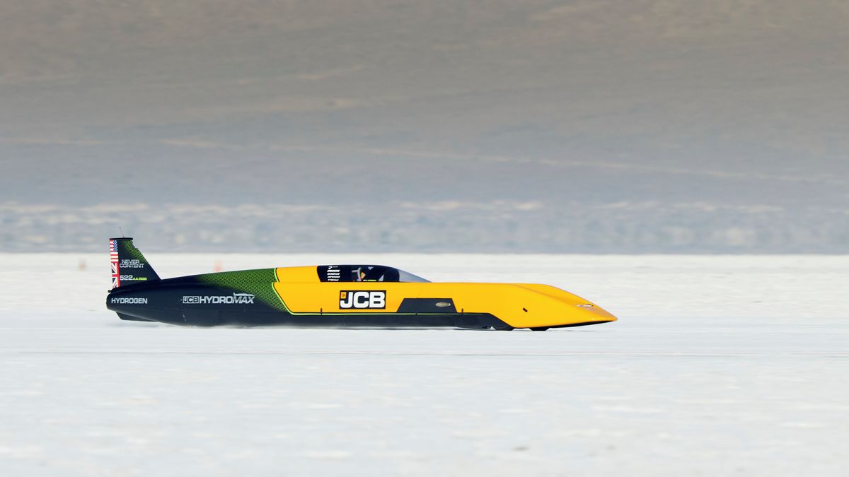 Vodíkový speciál od JCB pokořil rychlostní rekord
