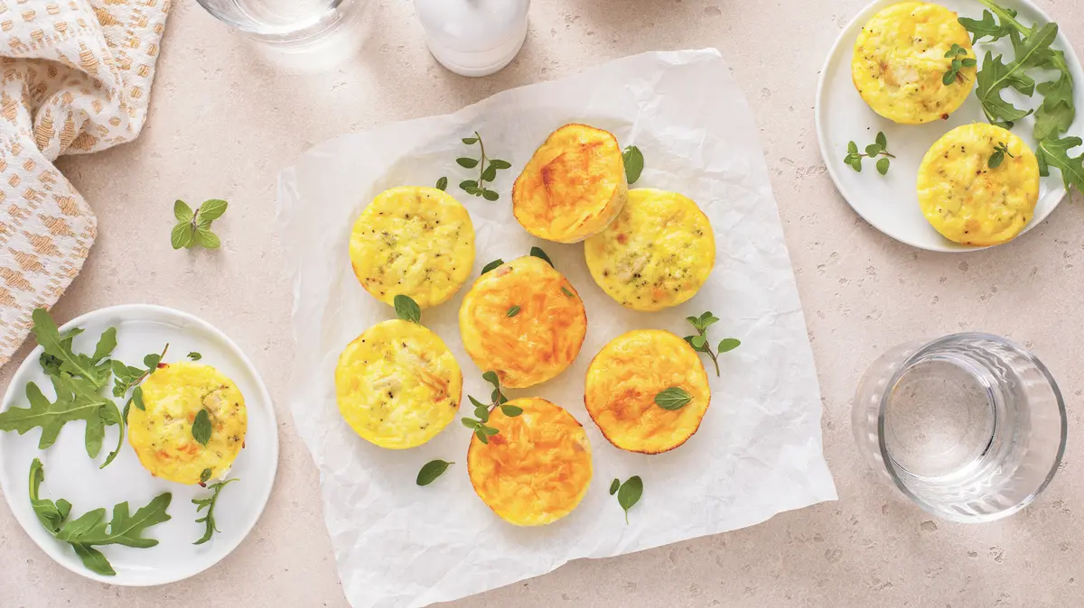 Tip na svačinu: Recept na vaječné muffiny se šunkou